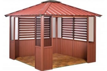 10x10-Red-Louver-2-sides-open