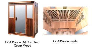 GS4 Person FSC Certified Cedar Wood